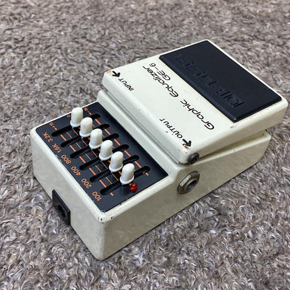 BOSS | ボス 楽器 GE-6 Graphic Equalizer【尾張小牧店】