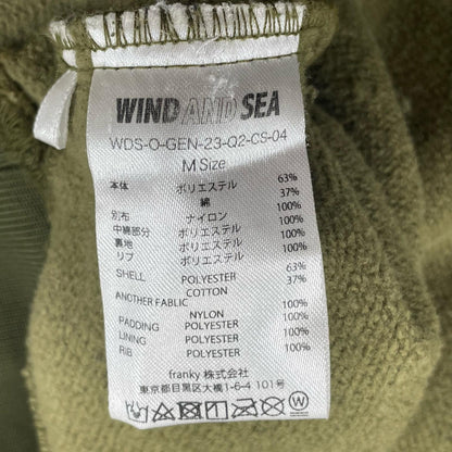 WIND AND SEA | ウィンダンシーウインダンシー スウェット カーキ サイズ：M【尾張小牧店】