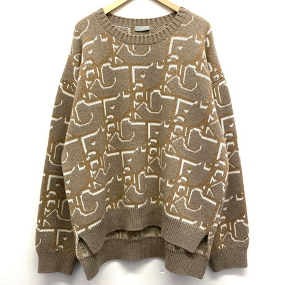 Dior | ディオール Cactus Jack Oversize Sweater ニット 283M663AT358 ブラウン系 サイズ：XL【尾張小牧店】
