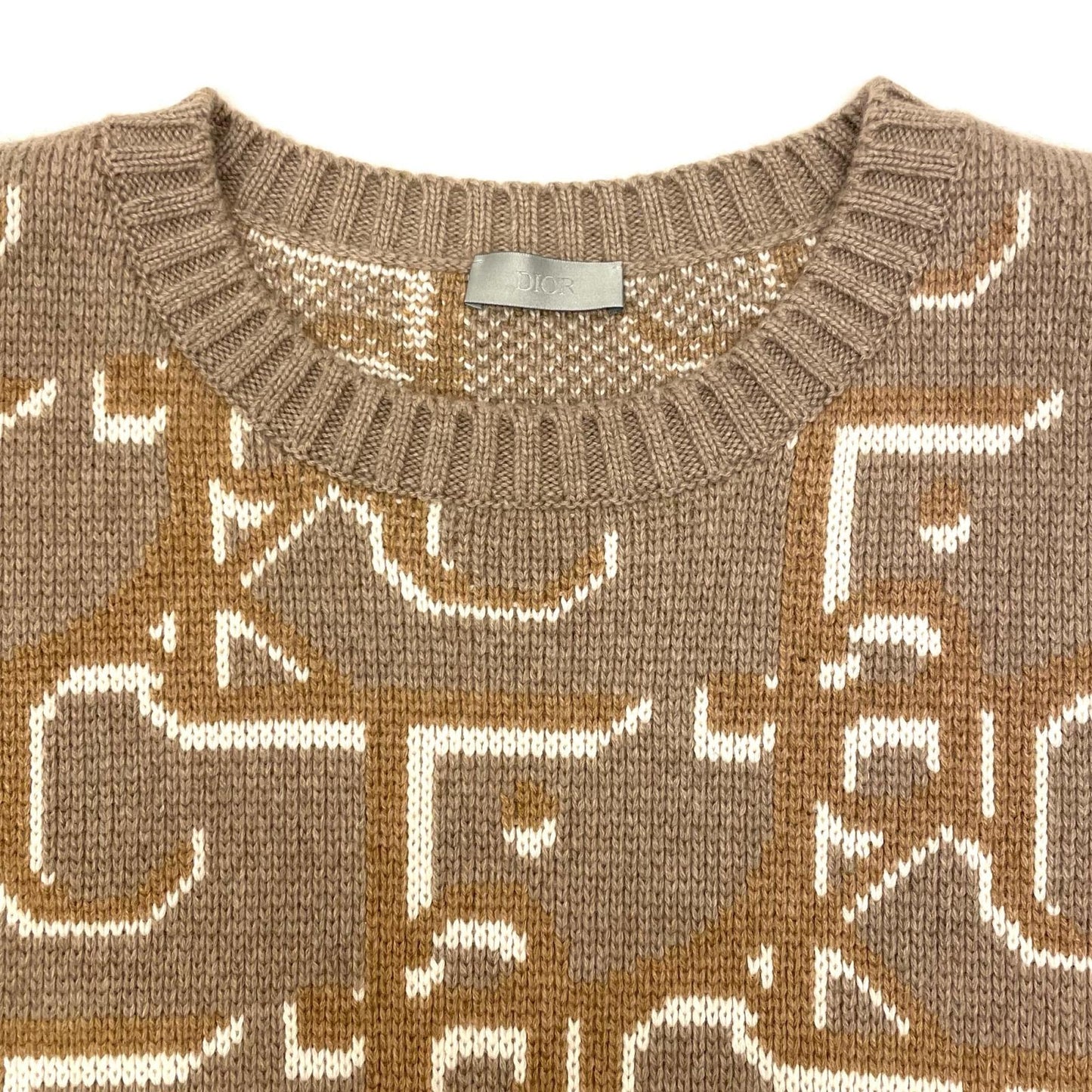 Dior | ディオール Cactus Jack Oversize Sweater ニット 283M663AT358 ブラウン系 サイズ：XL【尾張小牧店】