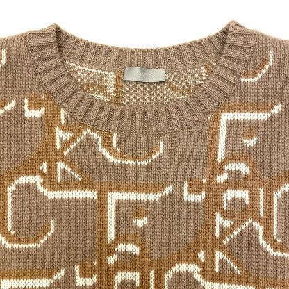 Dior | ディオール Cactus Jack Oversize Sweater ニット 283M663AT358 ブラウン系 サイズ：XL【尾張小牧店】