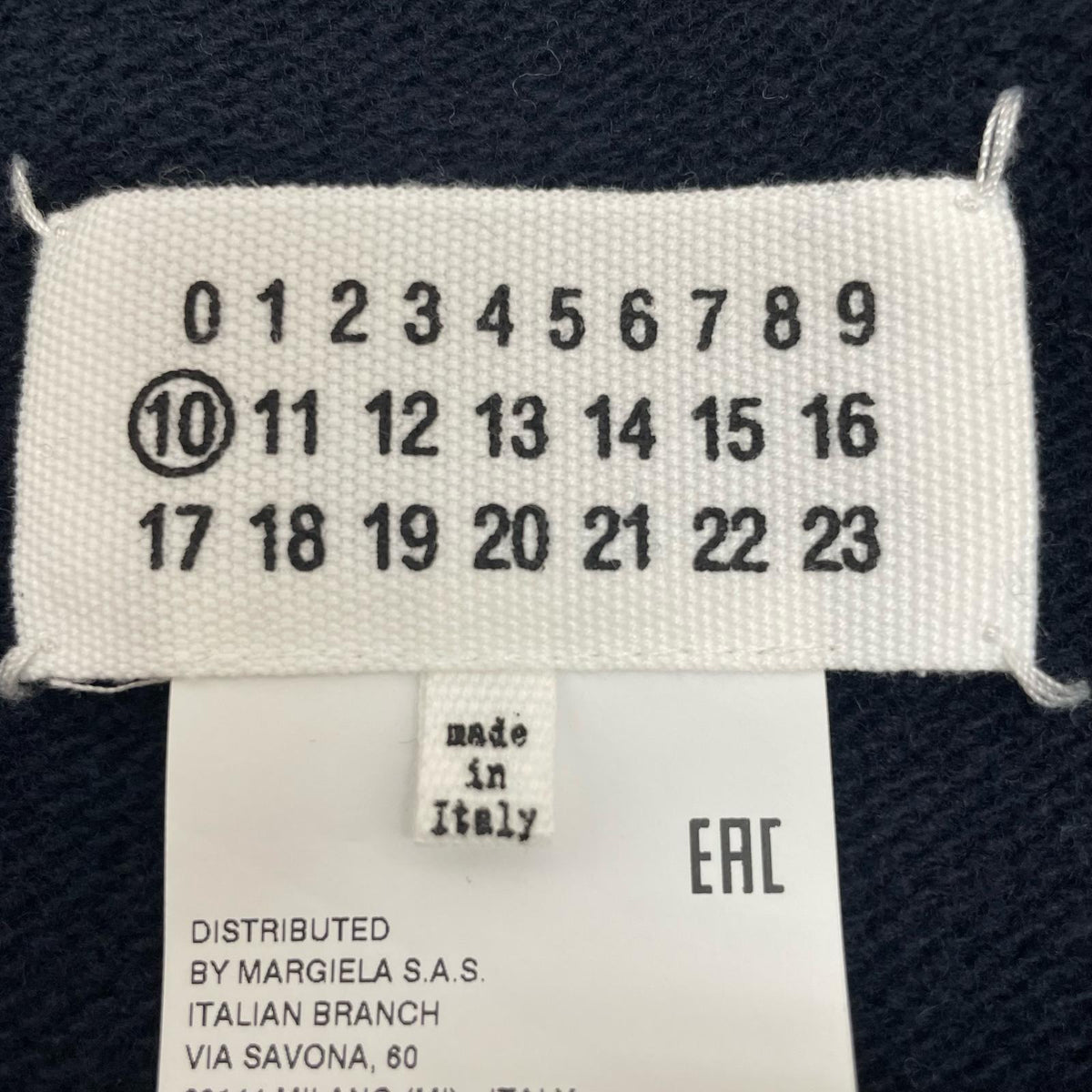【中古】Maison Margiela | メゾンマルジェラ ベスト 22SS　 ネイビー サイズ：L【尾張小牧店】