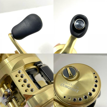 【フィッシング/釣り/釣具/リール】 【ベイトリール/右ハンドル】SHIMANO | シマノ 21カルカッタコンクエスト 100【尾張小牧店】
