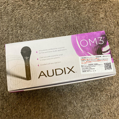 【新品】 AUDIX | オーディックス 楽器 OM3【尾張小牧店】