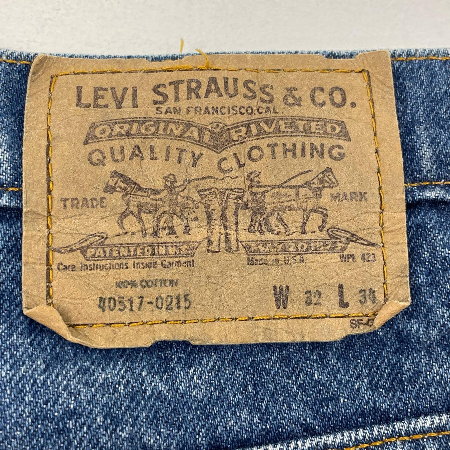 Levi's | リーバイス 40517-0215 デニムパンツ ブルー【尾張小牧店】