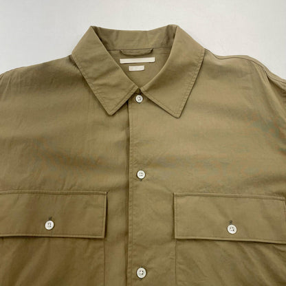 blurhms | ブラームス Chambray Military Shirt 長袖シャツ BHS24F033 ベージュ サイズ：2【尾張小牧店】