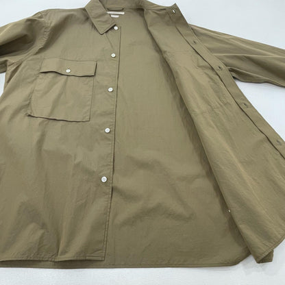 blurhms | ブラームス Chambray Military Shirt 長袖シャツ BHS24F033 ベージュ サイズ：2【尾張小牧店】