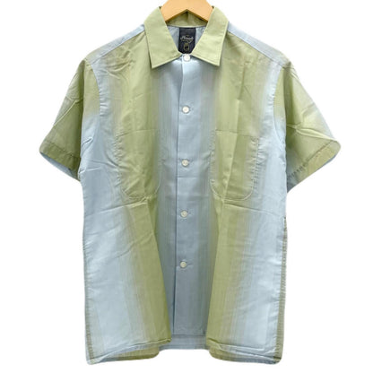 【中古】VINTAGE | ビンテージ　60s 半袖シャツ ブルー×ベージュ【尾張小牧店】