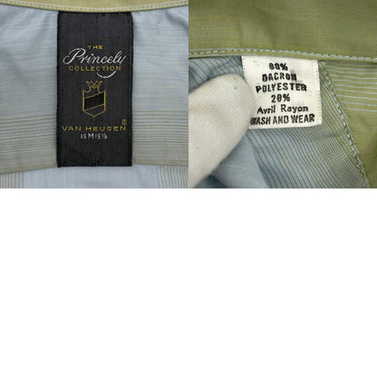 【中古】VINTAGE | ビンテージ　60s 半袖シャツ ブルー×ベージュ【尾張小牧店】