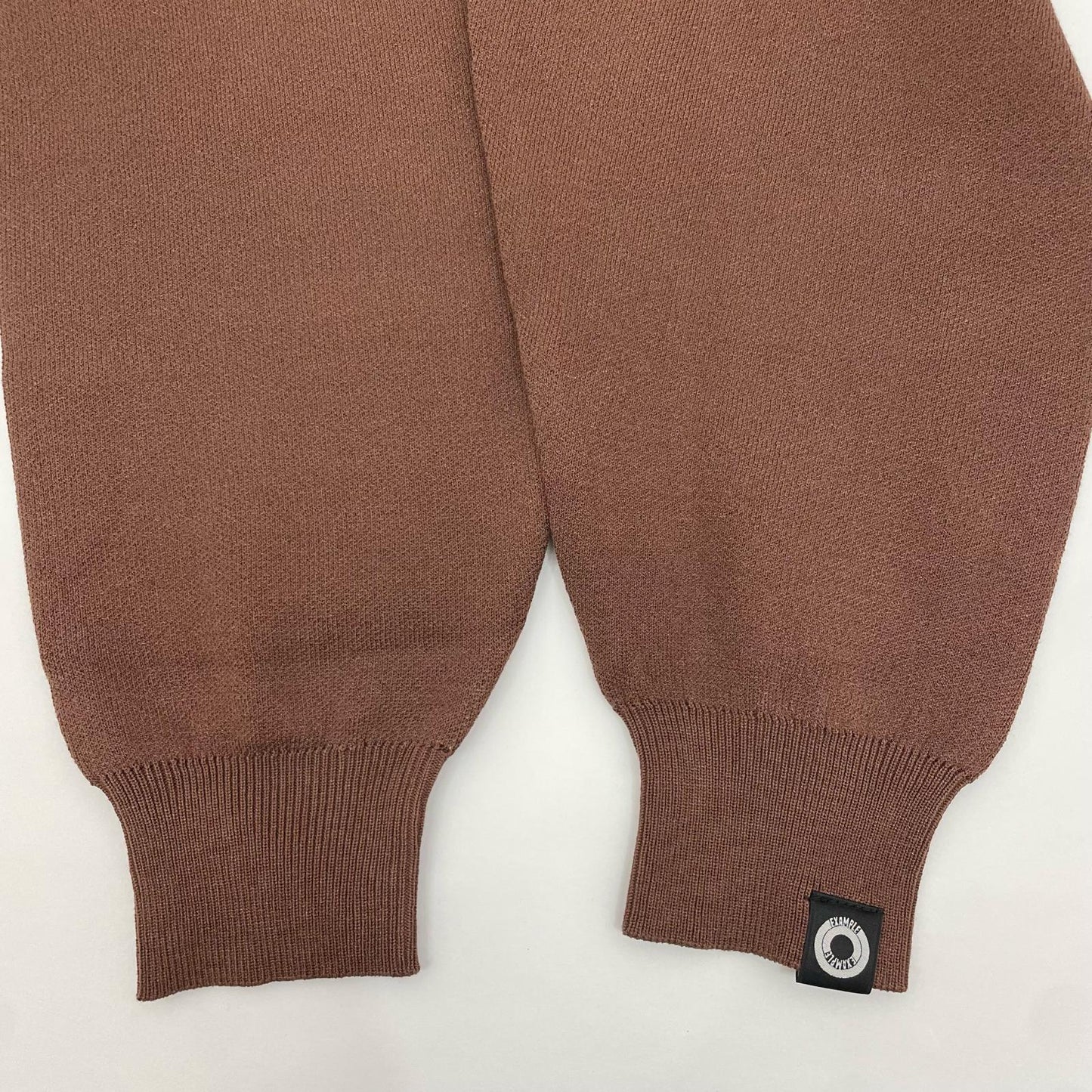 EXAMPLE | イグザンプル MADE IN PEACE POLO KNIT SHIRTS ポロシャツ ブラウン サイズ：M【尾張小牧店】
