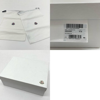 MONCLER | モンクレール Compassor ヌバックレザー&スエード スニーカー ブラック