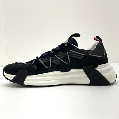 MONCLER | モンクレール Compassor ヌバックレザー&スエード スニーカー ブラック