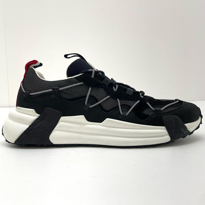 MONCLER | モンクレール Compassor ヌバックレザー&スエード スニーカー ブラック