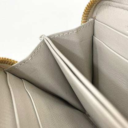 BOTTEGA VENETA | ボッテガヴェネタ イントレチャート コインケース ホワイト×レッド【尾張小牧店】