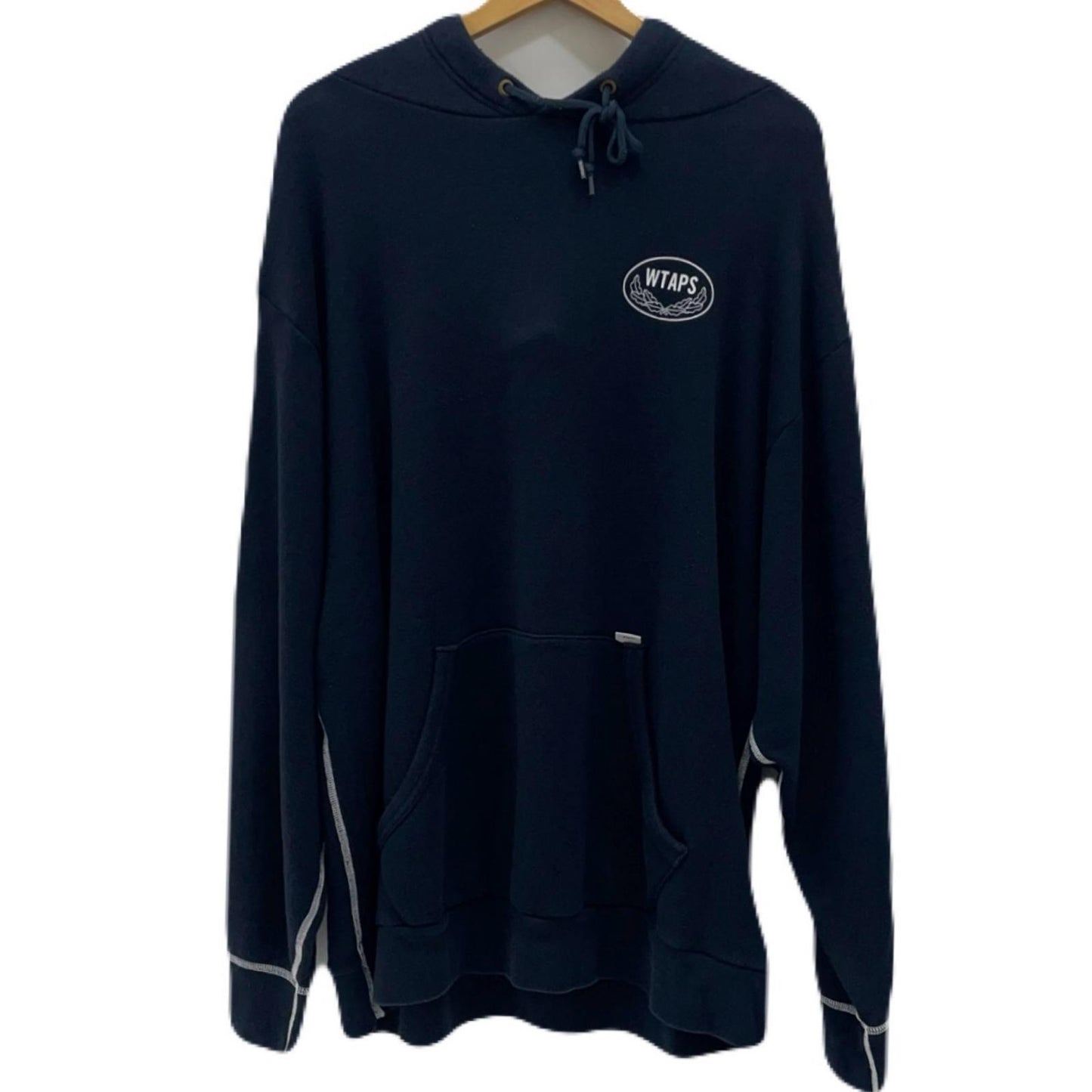 W)TAPS | ダブルタップス ACADEMY HOODED パーカー 212ATDT-CSM29 ネイビー サイズ：4【尾張小牧店】