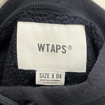W)TAPS | ダブルタップス ACADEMY HOODED パーカー 212ATDT-CSM29 ネイビー サイズ：4【尾張小牧店】