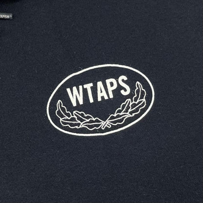 W)TAPS | ダブルタップス ACADEMY HOODED パーカー 212ATDT-CSM29 ネイビー サイズ：4【尾張小牧店】