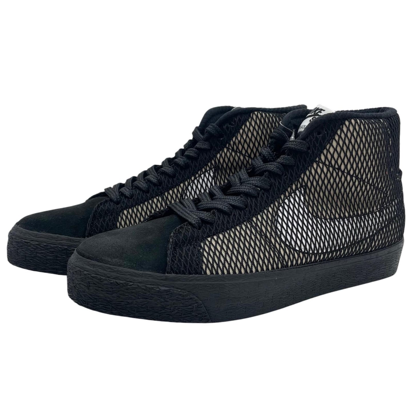 【中古】NIKE | ナイキ SB ZOOM BLAZER MID PRM "White/Black"　ズーム ブレーザー ミッド プレミアム "ホワイト/ブラック"　スニーカー 靴　FN6038-100 ブラック 26cm【尾張小牧店】