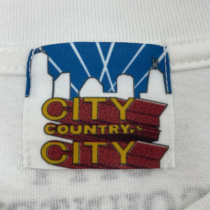 EMBROIDERED LOGO COTTON L/S T -SHIRT 長袖Ｔシャツ CCC-243T009 ホワイト サイズ：XL【尾張小牧店】
