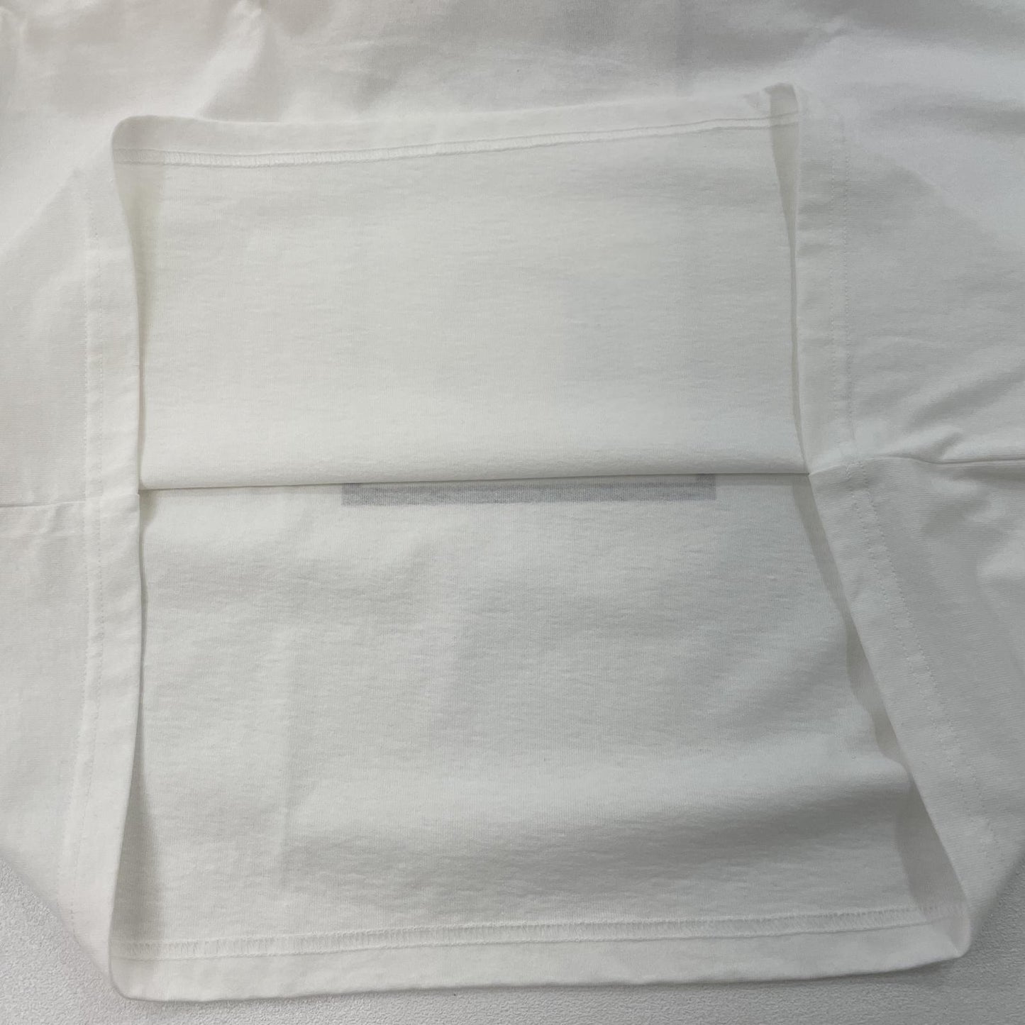 EMBROIDERED LOGO COTTON L/S T -SHIRT 長袖Ｔシャツ CCC-243T009 ホワイト サイズ：XL【尾張小牧店】