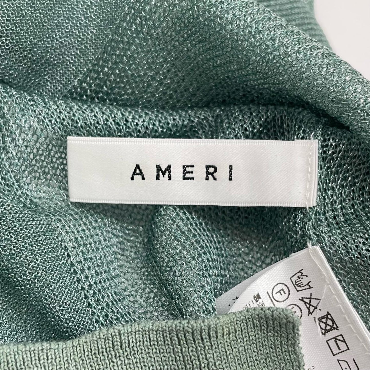 AMERI | アメリ カットソー グリーン サイズ：FreeSize【尾張小牧店】