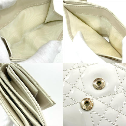 Christian Dior | クリスチャンディオール LadyDiorLotus 三つ折り財布 ホワイト【尾張小牧店】