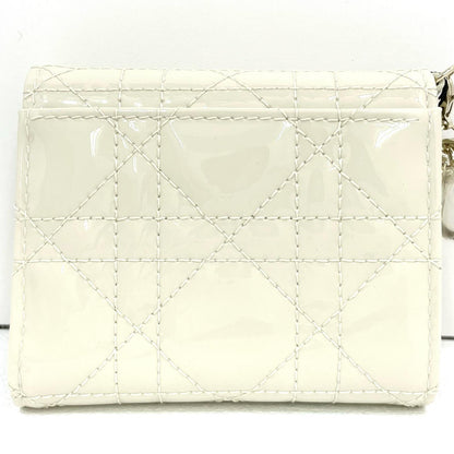 Christian Dior | クリスチャンディオール LadyDiorLotus 三つ折り財布 ホワイト【尾張小牧店】