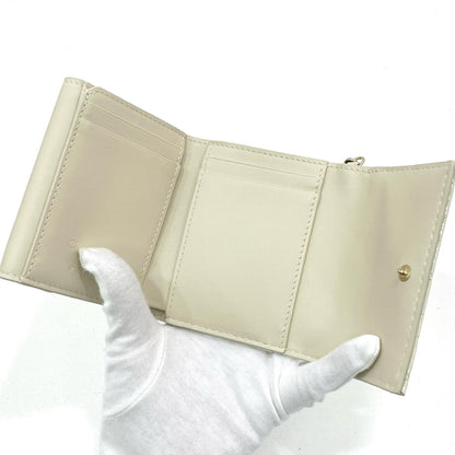 Christian Dior | クリスチャンディオール LadyDiorLotus 三つ折り財布 ホワイト【尾張小牧店】