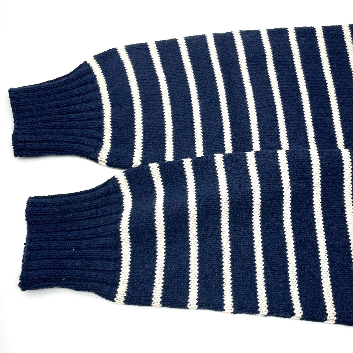 STRIPE SWEATER ニット ネイビー×ホワイト サイズ：M【尾張小牧店】
