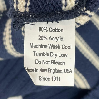STRIPE SWEATER ニット ネイビー×ホワイト サイズ：M【尾張小牧店】