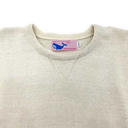 COTTON CREW NECK PULLOVER ニット ベージュ サイズ：L【尾張小牧店】