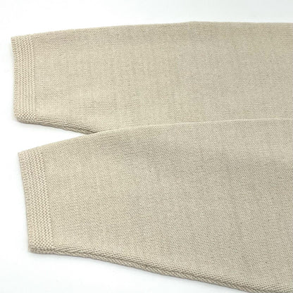 COTTON CREW NECK PULLOVER ニット ベージュ サイズ：L【尾張小牧店】