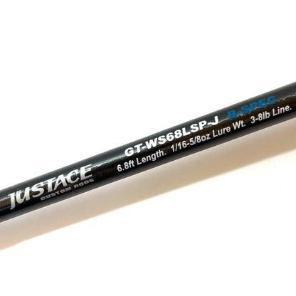 【釣り/つり/釣具/ロッド】JUSTACE | ジャストエース gaptools ギャップツール GT-WS68LSP-J B-SPEC【尾張小牧店】