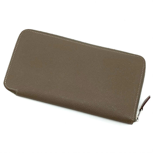 HERMES | エルメス アザップシルクイン 長財布 グレージュ系【尾張小牧店】