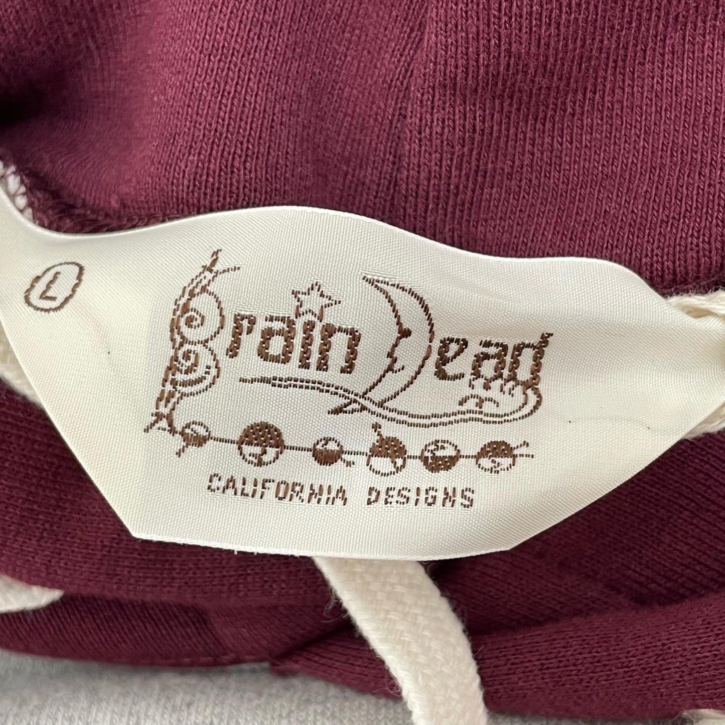 BRAIN DEAD | ブレインデッド FLEECE LOGO HEAD パーカー T09003912D324 その他 サイズ：L【尾張小牧店】