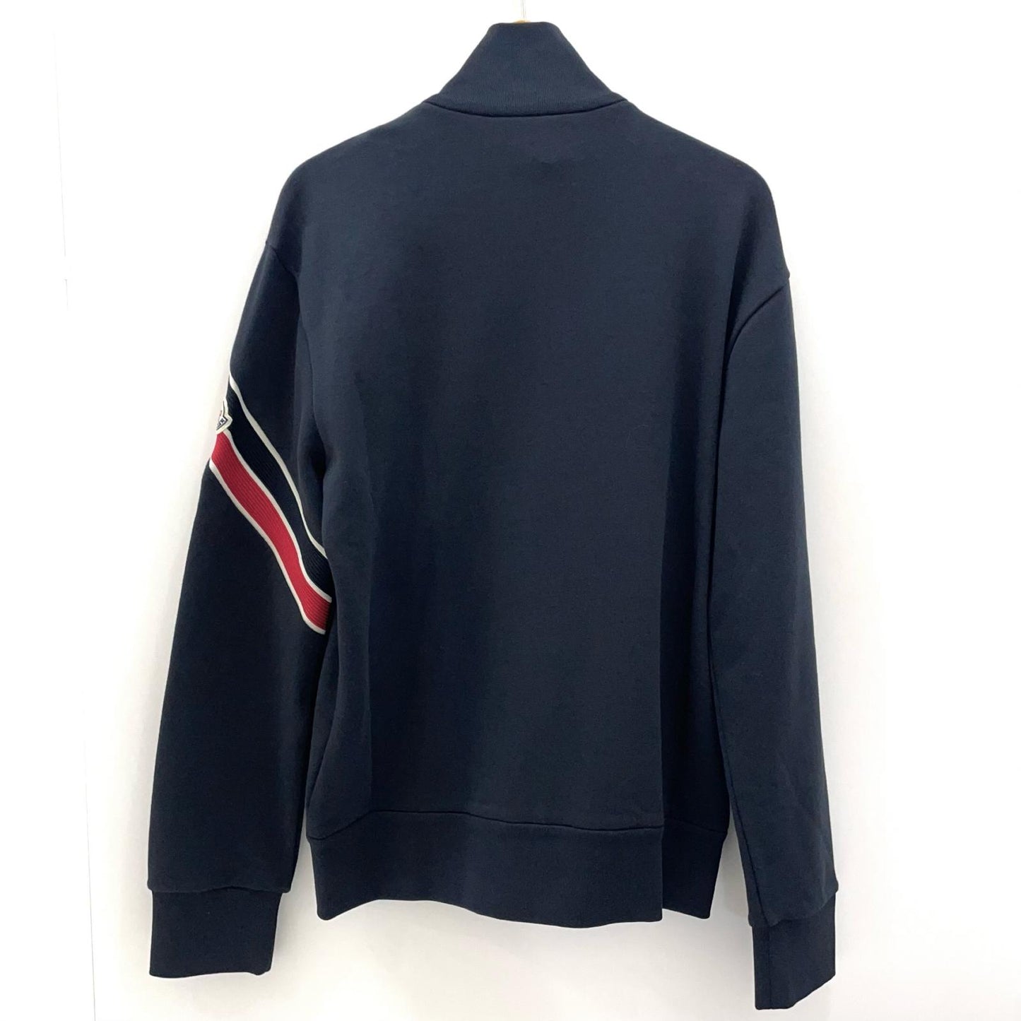 MONCLER | モンクレール MAGLIA APERTA CON ZIP ブルゾン J20918G00001 ネイビー サイズ：M【尾張小牧店】