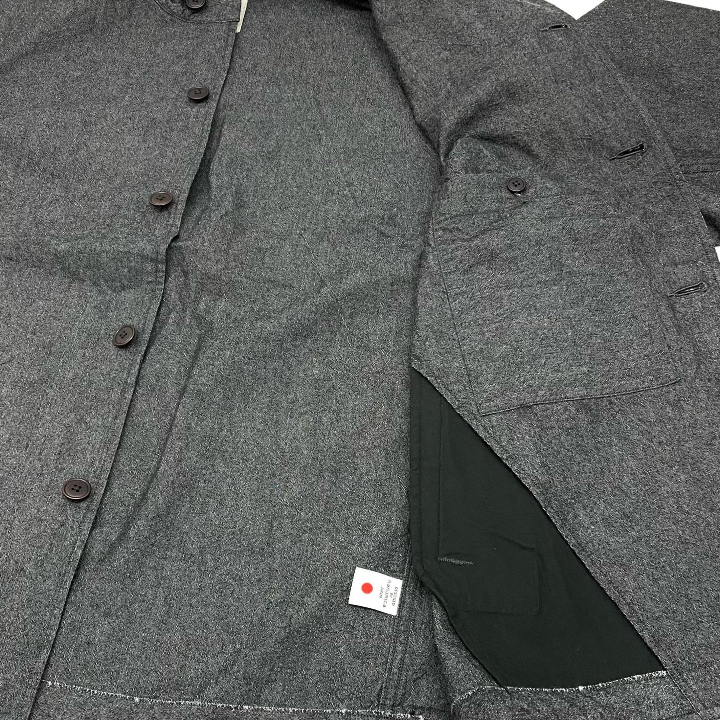 nanamica | ナナミカ Cotton Wool Mariner Jacket その他アウター S24FA004 グレー サイズ：L【尾張小牧店】