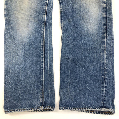 [Used] VINTAGE | Vintage 501 red-ear denim pants from the 80s, engraved on the back of the button, 524 patch, no tag, W28 L28 size, blue [Kakogawa Logistics] 
