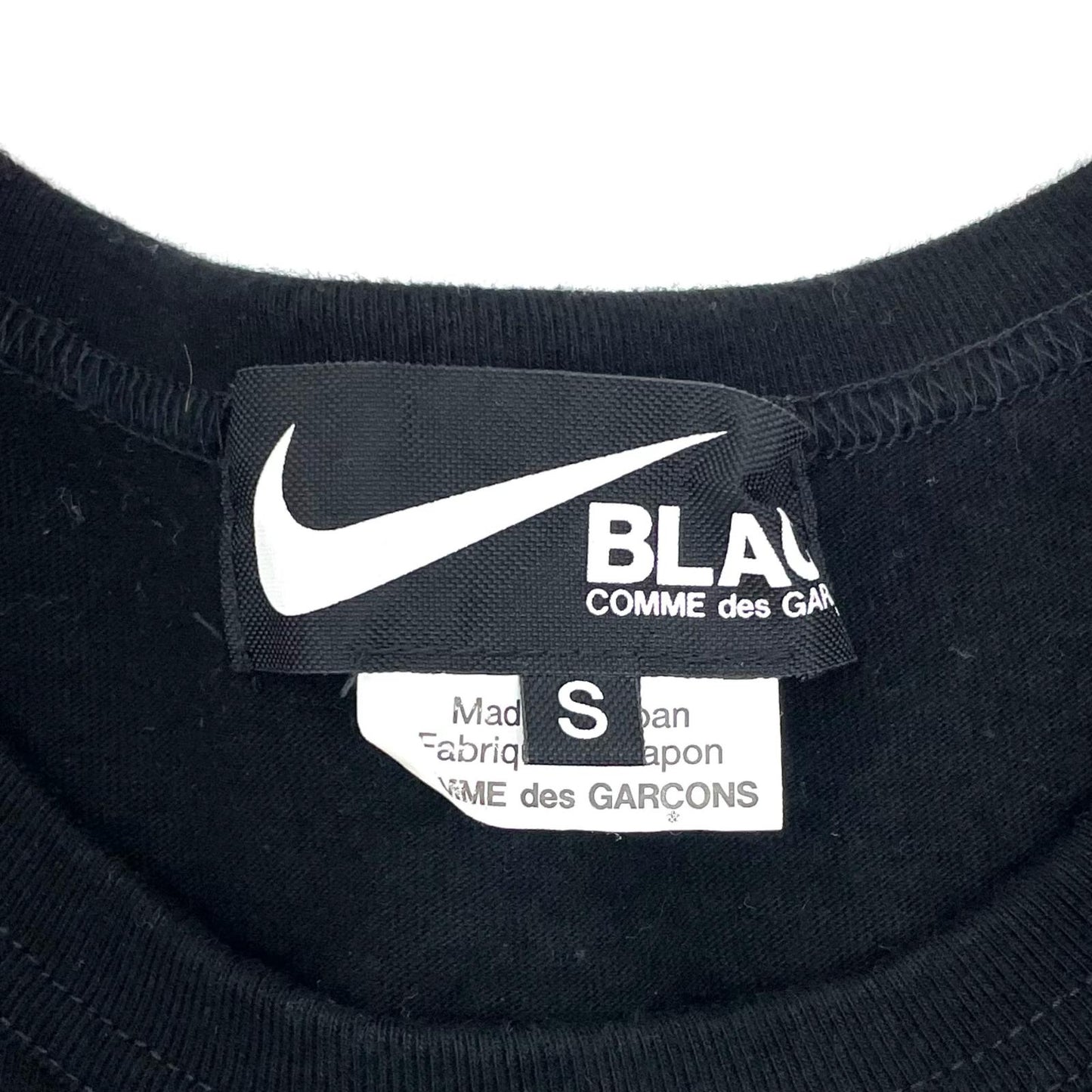 BLACK COMME des GARCONS | ブラックコムデギャルソン NIKE 半袖Ｔシャツ 1M-T103 ブラック サイズ：S【尾張小牧店】