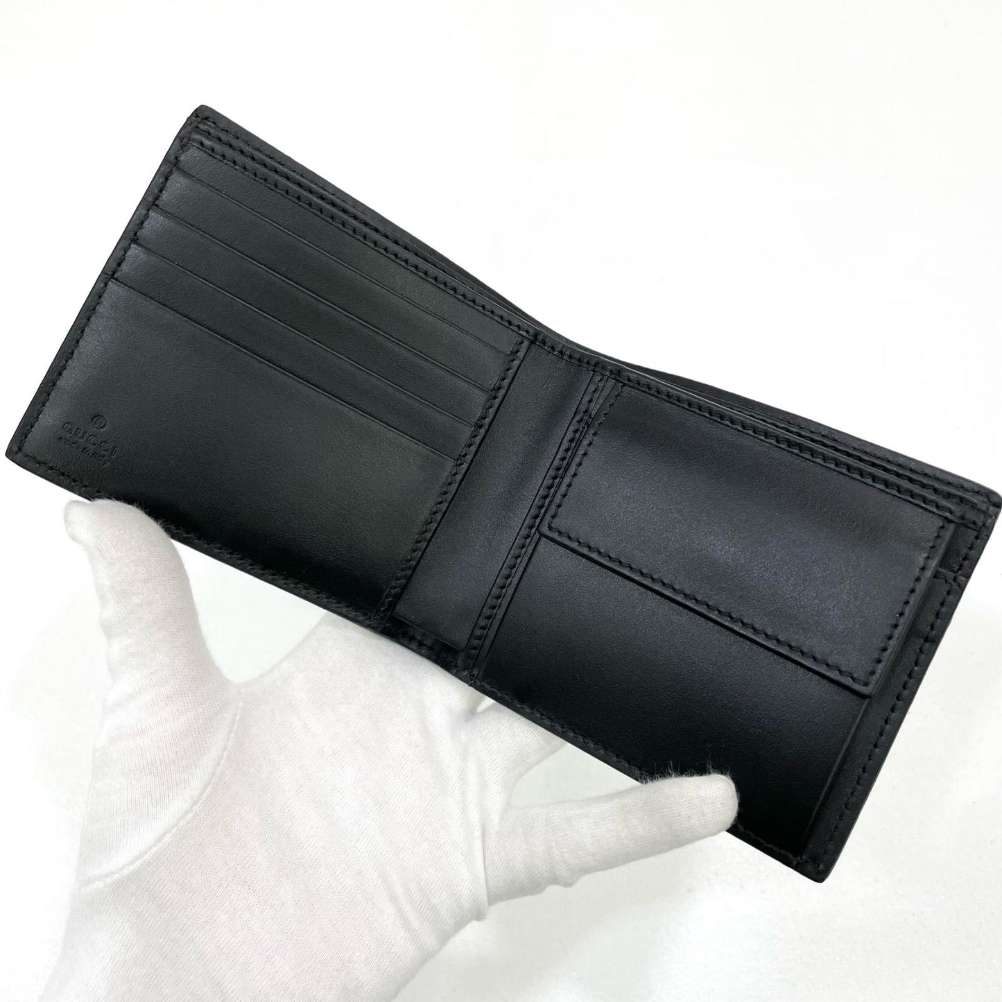GUCCI | グッチ 二つ折り財布 ブラック【尾張小牧店】