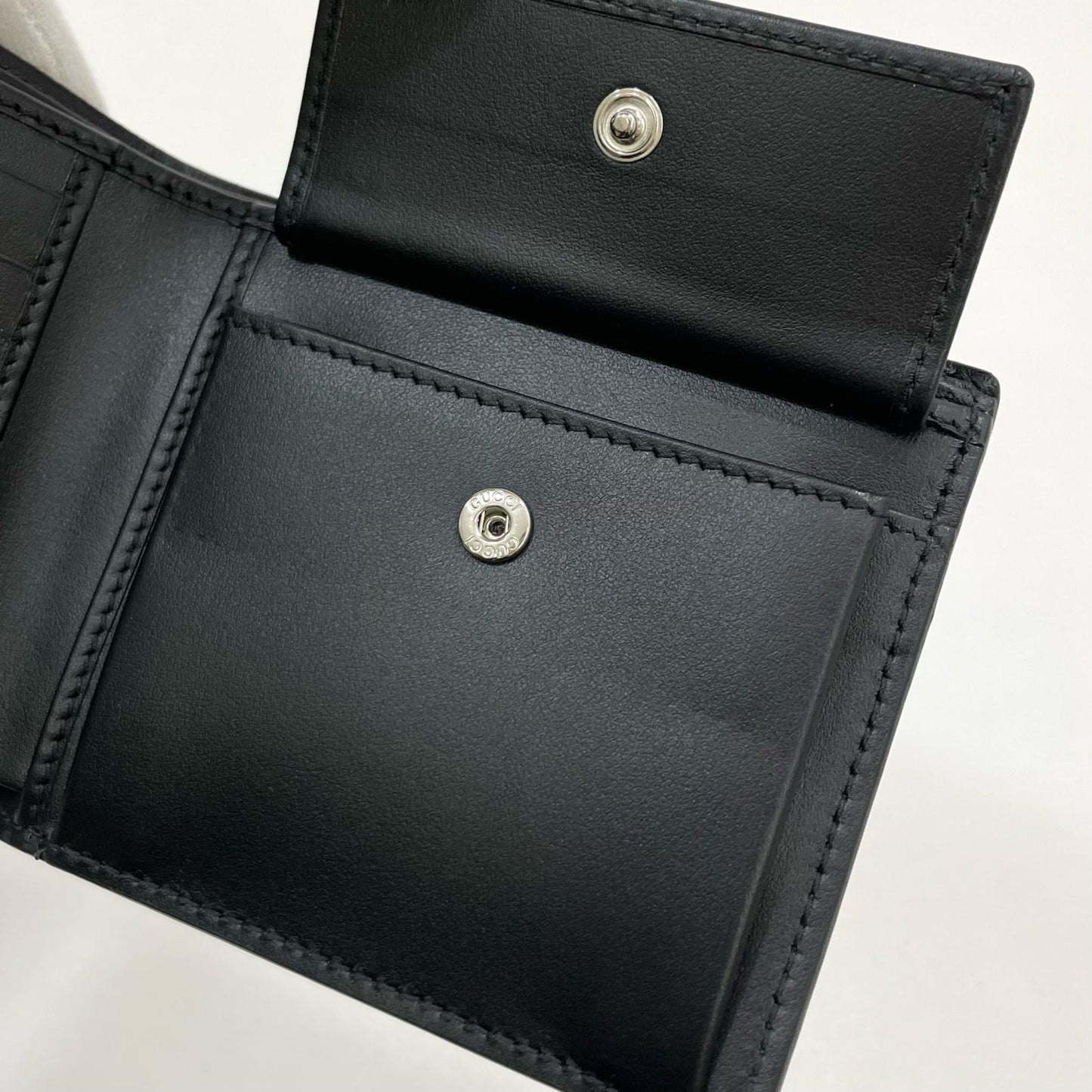 GUCCI | グッチ 二つ折り財布 ブラック【尾張小牧店】