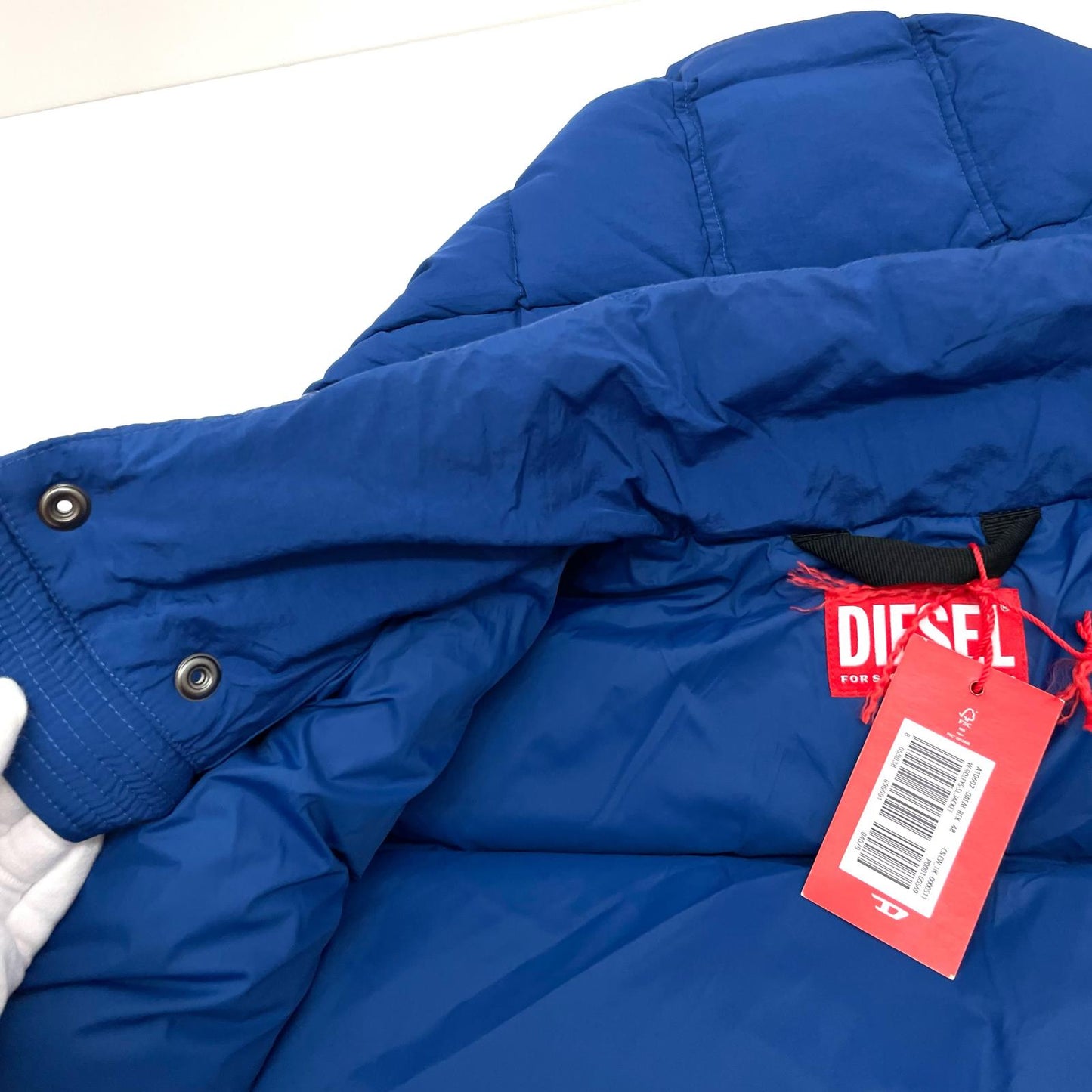 DIESEL | ディーゼル W-ROLFYS SL JACKET ダウンベスト ブルー サイズ：48【尾張小牧店】