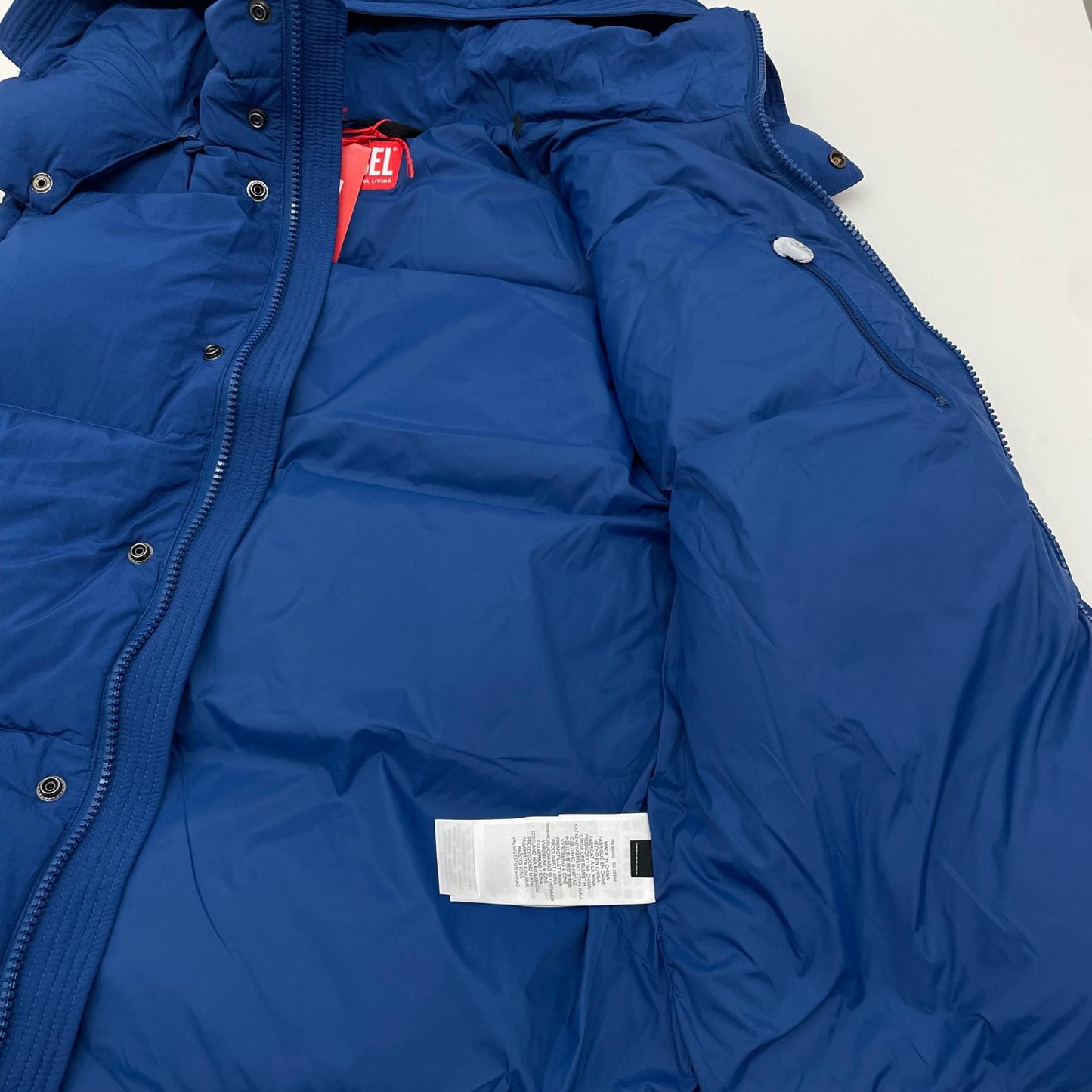 DIESEL | ディーゼル W-ROLFYS SL JACKET ダウンベスト ブルー サイズ：48【尾張小牧店】