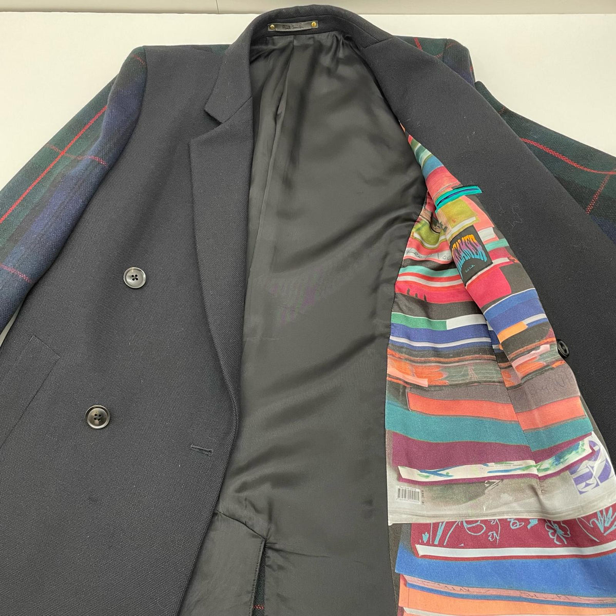 【中古】Paul Smith | ポール・スミス BLACK WATCH MIX UP DOUBLE-BREASTED COAT コート その他 サイズ：M【尾張小牧店】
