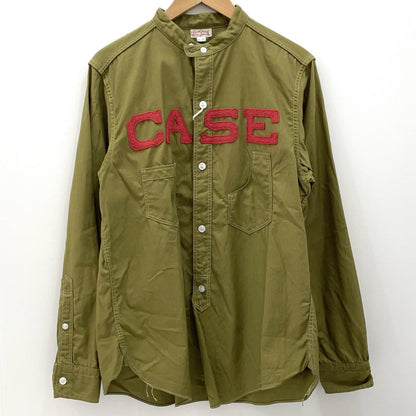 FREEWHEELERS | フリーホイーラーズ CASE work shirts 長袖シャツ カーキ【尾張小牧店】
