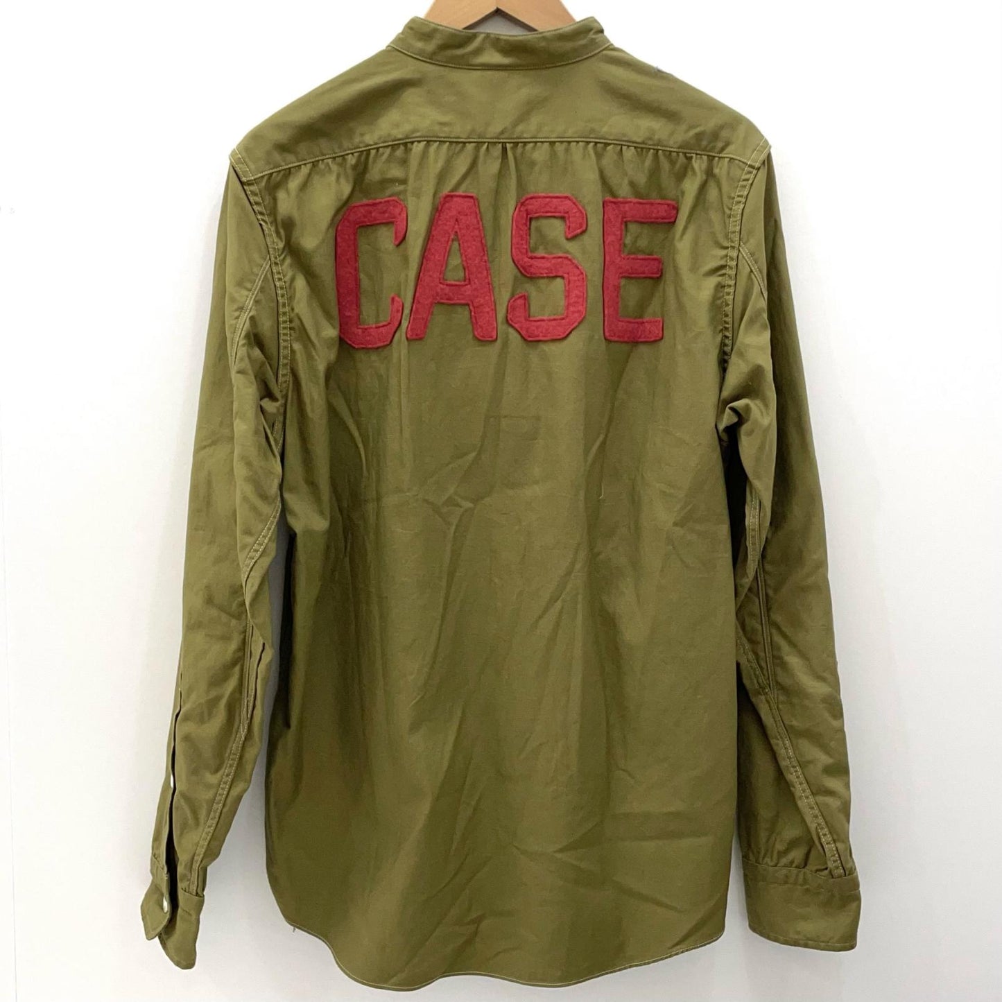 FREEWHEELERS | フリーホイーラーズ CASE work shirts 長袖シャツ カーキ【尾張小牧店】
