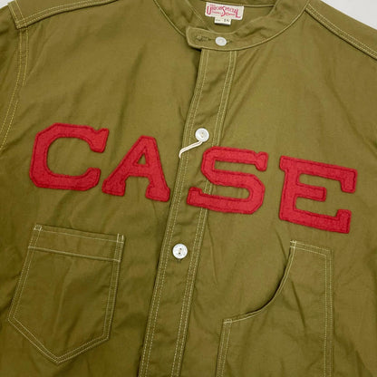 FREEWHEELERS | フリーホイーラーズ CASE work shirts 長袖シャツ カーキ【尾張小牧店】