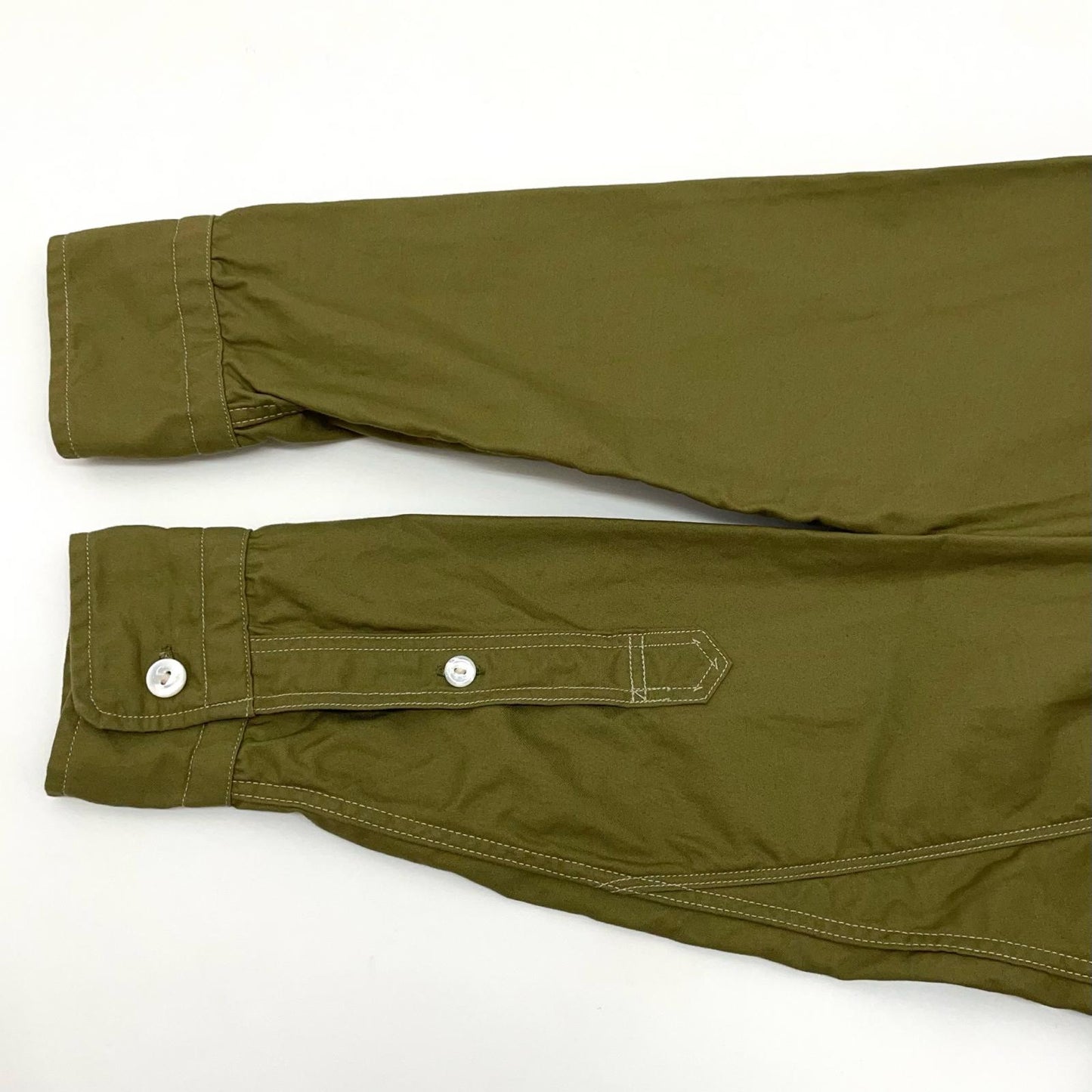 FREEWHEELERS | フリーホイーラーズ CASE work shirts 長袖シャツ カーキ【尾張小牧店】