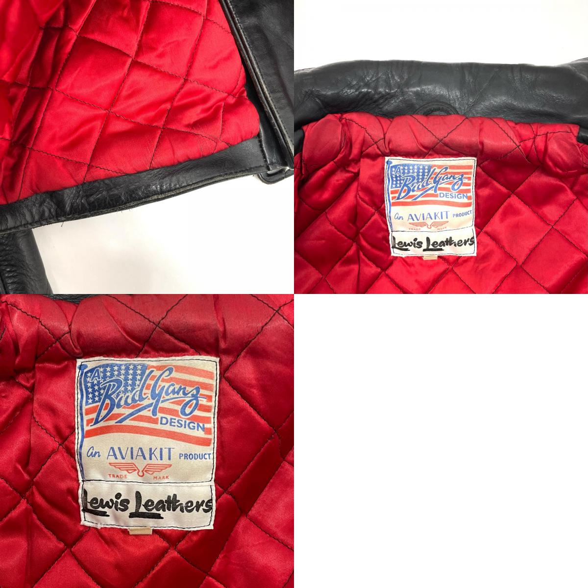 LEWIS LEATHER | ルイスレザー BRONX ライダースジャケット ブラック サイズ：36【尾張小牧店】