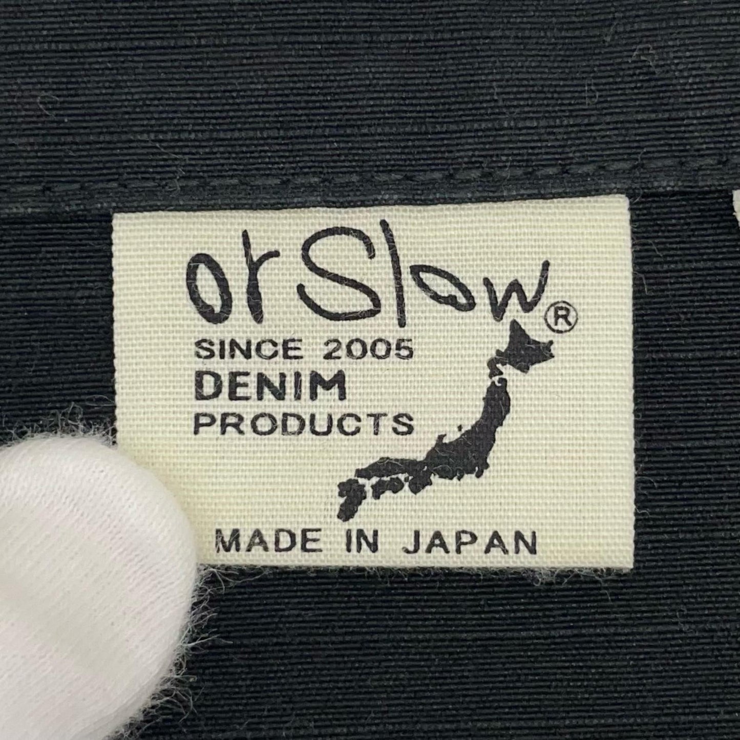 orSlow | オアスロウ ファティーグジャケット カバーオール ブラック サイズ：3【尾張小牧店】